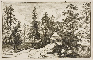 Woman Watching a Skiff