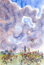 Landscape with Clouds