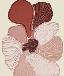 Organic Red Petals