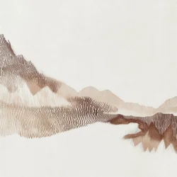 Textured Mountain Ridges