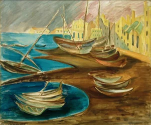 Fishing Boats in the Port of Tarragona