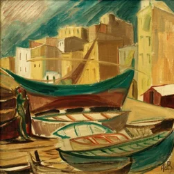 Ships in the Port of Tarragona