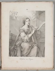 Art of the Lithograph: Saint Cecily (Plate XII)