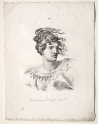 Lart de la lithographie: Head of an Amazon
