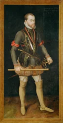 King Philip II, Son of Emperor Charles V and King of Spain