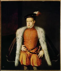 Portrait of the Infante Don Carlos, Son of Philip II and Manuela of Portugal