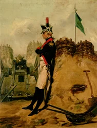 Alexander Hamilton in the Uniform of the New York Artillery