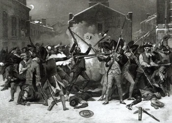 The Boston Massacre, 5th March 1770
