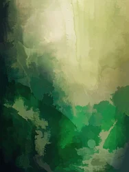 Ethereal Green Landscape