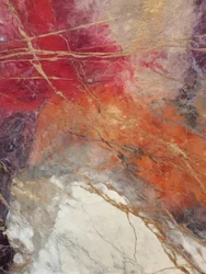 Golden Fluid Marble