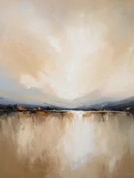 Golden Light Reflections