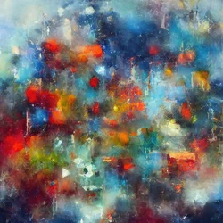 Modern Colorful Abstraction