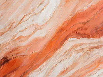 Orange Marble Flow