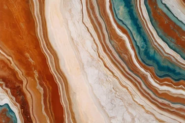 Teal Marble Swirl