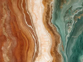 Vibrant Mineral Layers