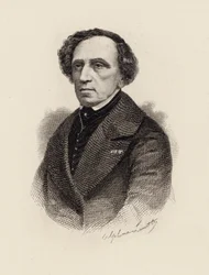 Portrait of the Composer Giacomo Meyerbeer 1791-1864, 1875
