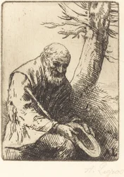 Beggar with Hat in Hand