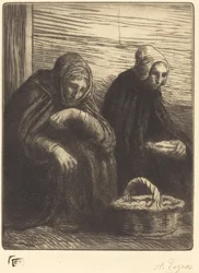 Egg-sellers, 2nd plate