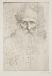 Head of a Man with a Long Beard