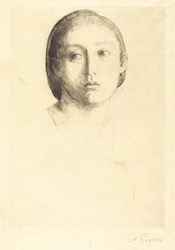 Head of a Young Girl
