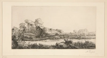 The Farm on the River: Evening Effect