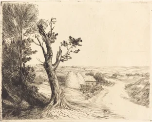 Landscape with Haystacks