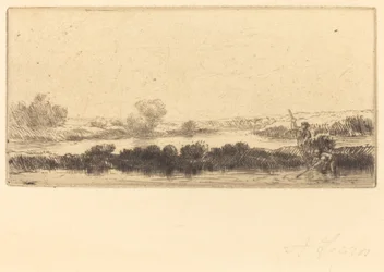 Landscape with Peat-bog, In the Marsh