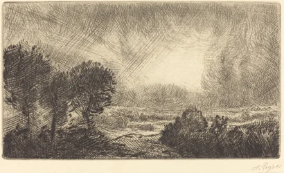 Landscape with Storm