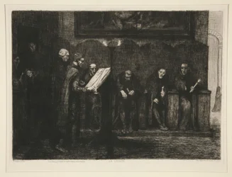 The Spanish Cantors, or The Lectern