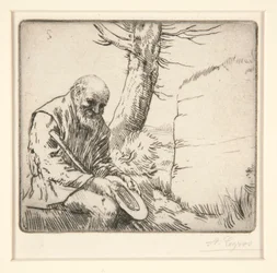 Beggar with His Hat in His Hands