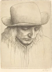 Peasant in a Round Hat