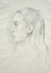 Portrait of Mlle. Nora E. Legros, 1896