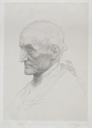 Portrait of Cardinal Manning (2nd Plate)