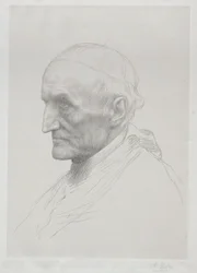 Portrait of Cardinal Manning 2nd Plate