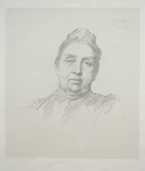 Portrait of Madame Kemp, Front View