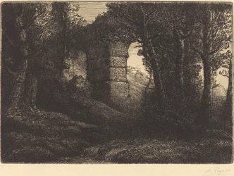 Ruins of an Ancient Aqueduct