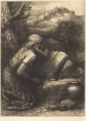 Saint Jerome (2nd plate)