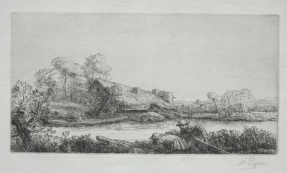 The Farm on the River: Evening Effect