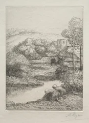 The Washing Place, called The Washerwomen