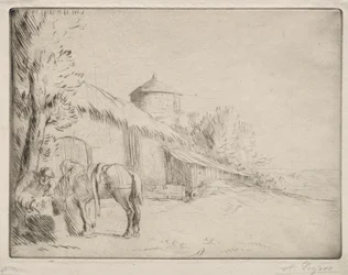 The Watering Place (2nd Plate)