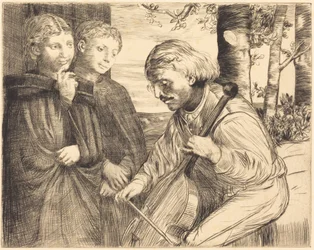 Viol Player (Le joueur de viole)