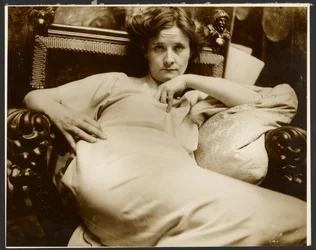 Female Model in an Armchair, Paris