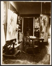 Studio of Alphonse-Marie Mucha, New York City