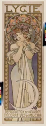 Advertisement Poster for the Dance Group Lygie
