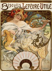 Biscuits Lefevre-Utile, Designed as a Calendar for 1897