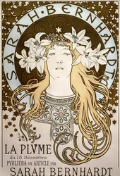 La Plume, Featuring Sarah Bernhardt