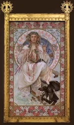 Portrait of Josephine Crane Bradley in Slavia