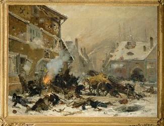 Attack on a Barricaded House in Villersexel, Army of the East