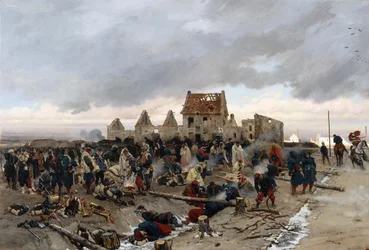 Bivouac at Le Bourget