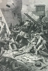 Joan of Arc Injured During the Siege of Orleans